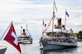 Six des huit bateaux Belle-Epoque de la CGN ne sont plus en mesure de naviguer actuellement. KEYSTONE/JEAN-CHRISTOPHE BOTT